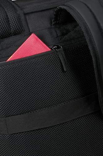 American Tourister Take2Cabin Pro Ryanair/Wizz Air/Vueling Cabin Bag (40 x 30 x 20 cm, 26.5 L, 0.60 kg) - Underseat Hand Luggage, Aeroplane Backpack S/M Underseat - Black (Flash Black)