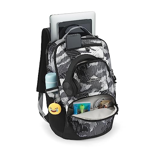 High Sierra Swoop Backpack with 17" Laptop Pocket, Camo