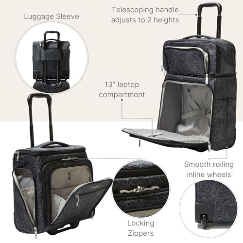 Baggallini Expandable Underseat Carry-On