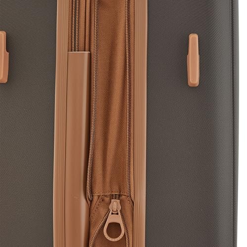 Wrangler 22" and 18" Heartland 2-Piece Carry-On Luggage Set, Chocolate