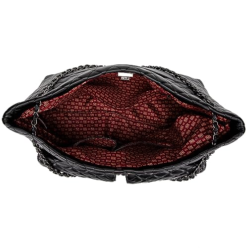 Badgley Mischka Diana Vegan Leather Weekender Duffel Bag
