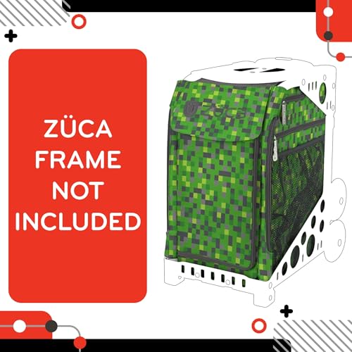 ZUCA Sport Insert Bag Only – Replacement Fabric Bag (Frame Not Included) - Green Screen