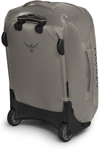 Osprey Transporter 40L Wheeled Travel Duffel Bag, Tan Concrete