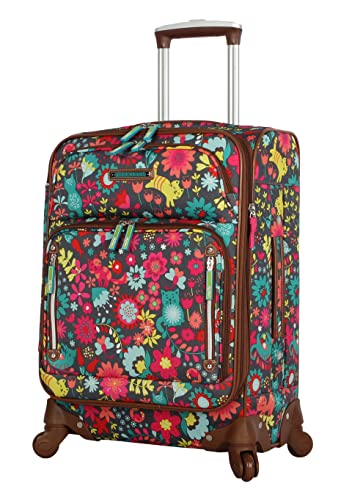 Lily Bloom Luggage Sets 3 Piece with Spinner Wheels, Expandable Suitcase for Women