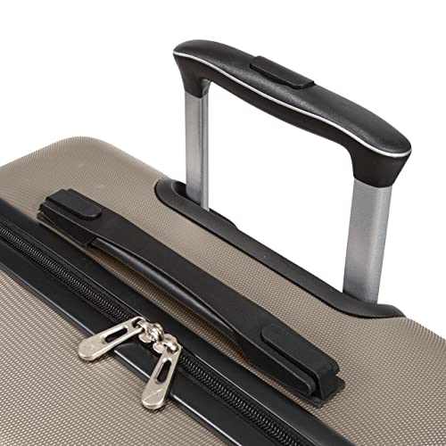 Skyway Epic 2.0 Hardside Lightweight and Durable ABS Shell Luggage, Spacious with Dual Spinning Wheels, Comfort Grip and Expandable, Men and Women