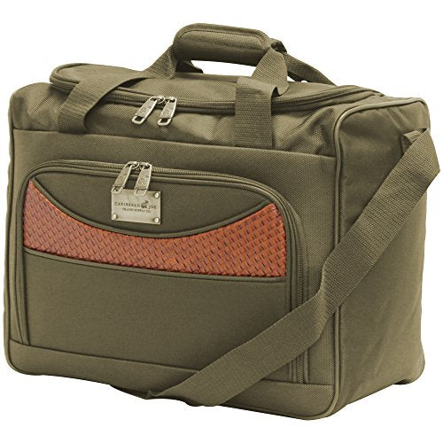 Caribbean Joe 16'' Olive Weekender Bag OLIVE GREEN 16"