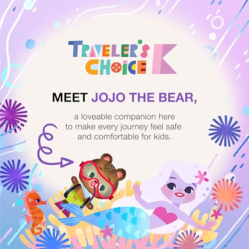 Traveler's Choice Kids JoJo the Bear's Travel Adventure, Under the Sea, 20-Inch Carry-On