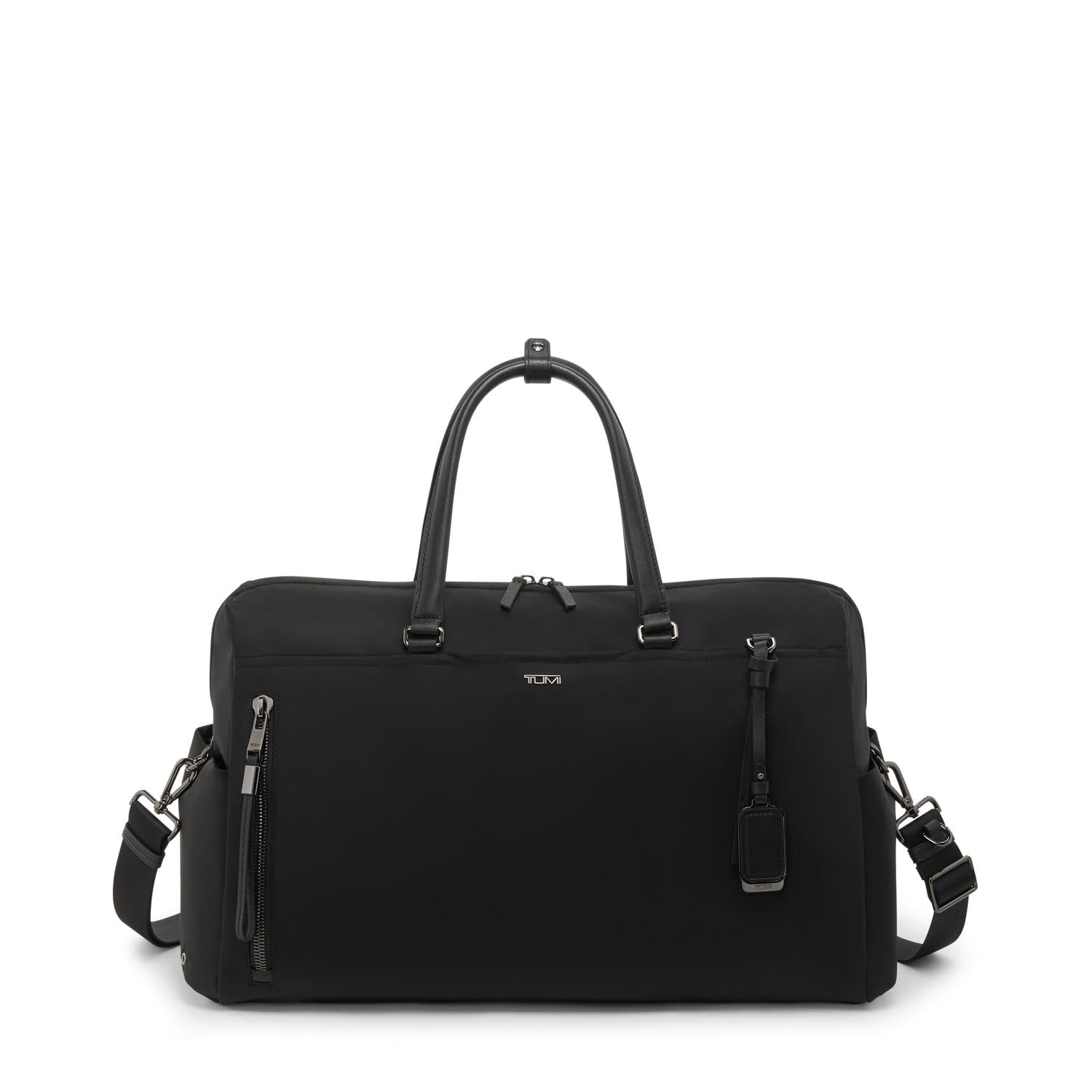 TUMI - Voyageur Venice Duffel - Aesthetic Travel Duffel Bag for Women - Multicompartment Weekender Ladies' Bag - Black/Gunmetal
