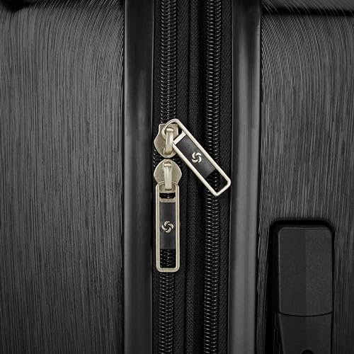 Samsonite Alliance SE Hardside Luggage with Spinner Wheels, Lightweight, 3PC SET (CO/MED/LG) SPINNER, BASS BLACK