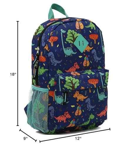 Travelers Club 5 Piece Kids' Luggage Set, Dino