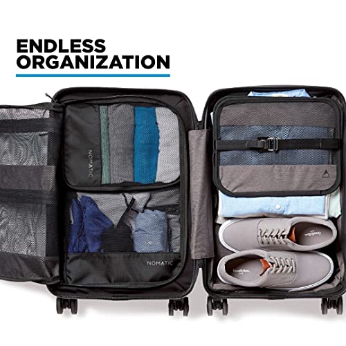NOMATIC Carry-On Classic Suitcase, 1.8 gal (30 L), Carry-On Size RLCN00-BLK-01 CS7715