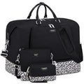 Travel Weekender Bag for Women, 21" Overnight Bag with Shoe Compartment 50L Large Travel Duffel Bag Carry On Tote for Weekend, Overnight, Business Trips, Water Resistant