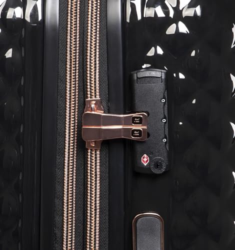 It Luggage Glitzy 21" Hardside Carry-On 8 Wheel Expandable Spinner, Black