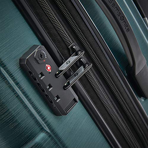 Samsonite Centric 2 Hardside Expandable Luggage with Spinner Wheels, 2-Piece Set (20/24), Emerald Green