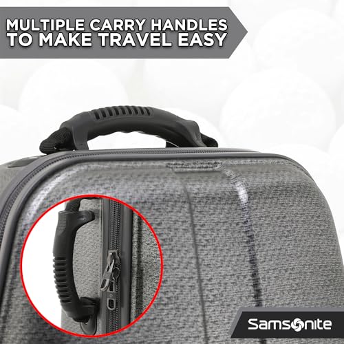 Samsonite Tour Deluxe Golf Hard Case Golf Travel Bag, Lightweight & Durable ABS Shell, 360 Degree Multi-Directional Wheels