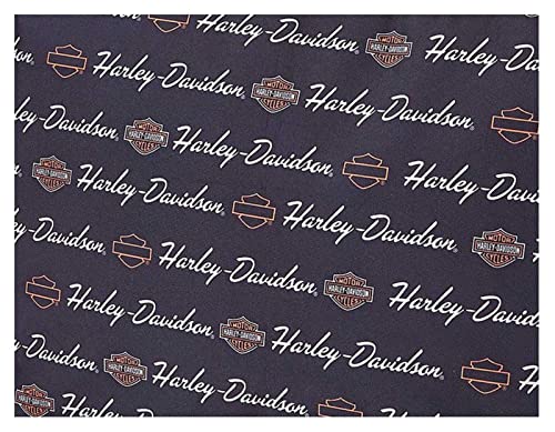 Harley-Davidson Signature Script Sports Duffel Bag w/Adjustable Strap - Black