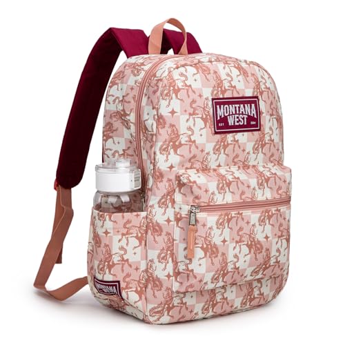 Montana West Backpack for Women Men 2 PCS Lightweight College Bookbags Casual Daypack Backpacks for Commute & Travel