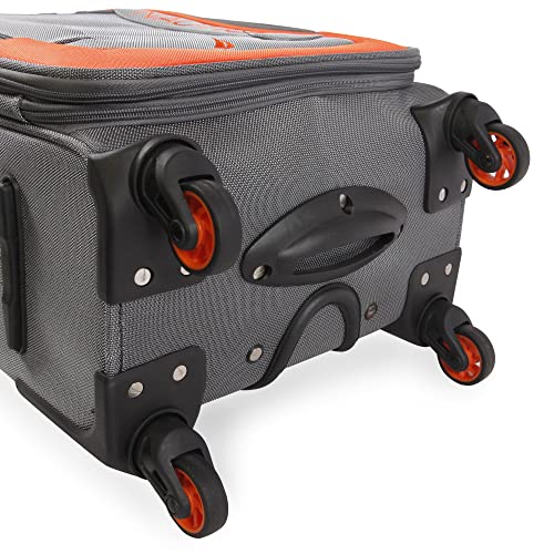 Nautica Pathfinder 2pc Softside Luggage Set (Carry On + Duffel)