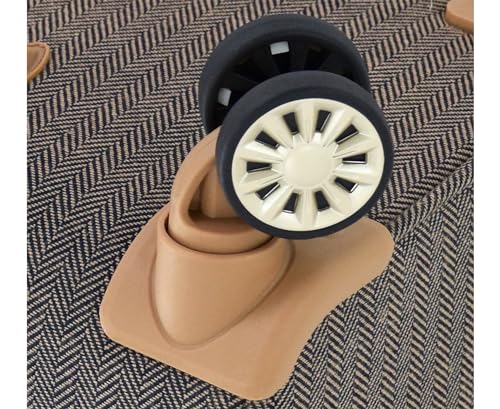 London Fog Kensington Navy Sand Herringbone 28" Expandable Spinner
