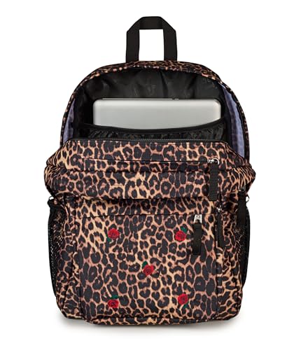 JanSport Big Plans Fx, Leopard Rose Brown/Black/Red/Green