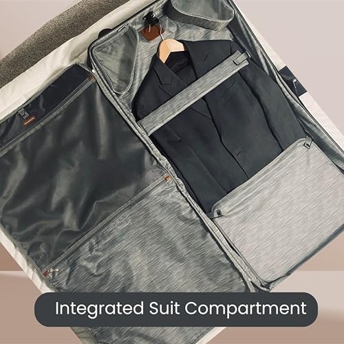 Ricardo Beverly Hills Montecito 2.0 Softside Rolling Garment Bag, Grey