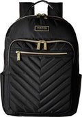 Kenneth Cole REACTION Women's Chelsea Chevron 15" Laptop and Tablet Backpack, Black