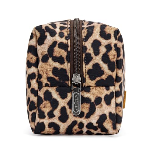 Montana West X Wrangler Travel Makeup Bag Waterproof Cosmetic Bag Portable Makeup Pouch for Women Large Toiletry Bag