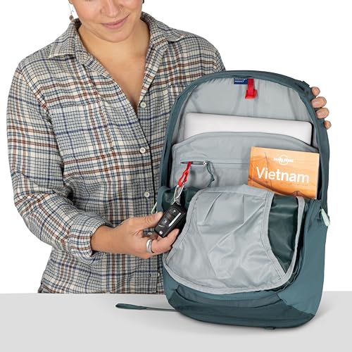 Osprey Farpoint Fairview Travel Daypack for Men and Women - Carry On Personal Item Backpack with Laptop Sleeve, Black