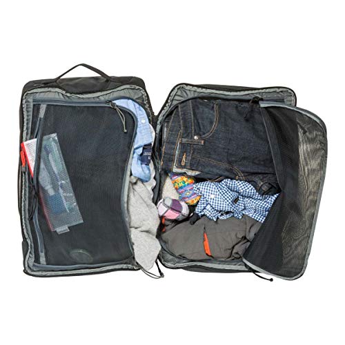 MYSTERY RANCH Mission Rover Travel Bag - Carry-on Suitcase, 3-Way Carry, Black
