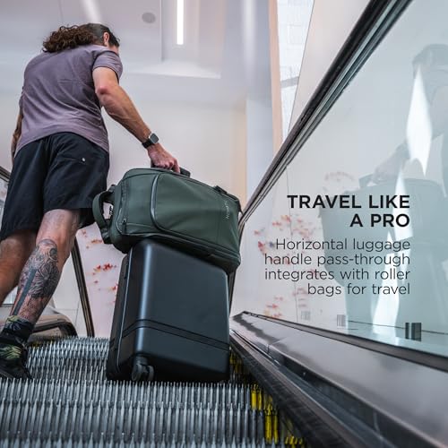 NOMATIC 20L Travel Pack - Mens Travel Backpack - Expandable to 30L - Water Resistant Daypack - TSA-Ready - Lightweight Business Traveling Backpack for Men - 16" Laptop Compartment