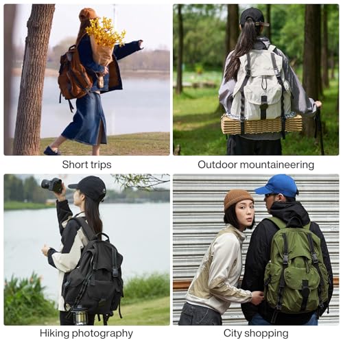 mixi 20 Inch Expandable Wide Handle Carry On Luggage and 18 Inch Travel Backpack as a set
