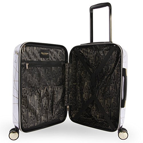 Juicy Couture Vivian 21" Spinner Carry-On Luggage, Marble Web