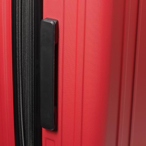 Tommy Hilfiger Unisex Luggage Check In,Red,large
