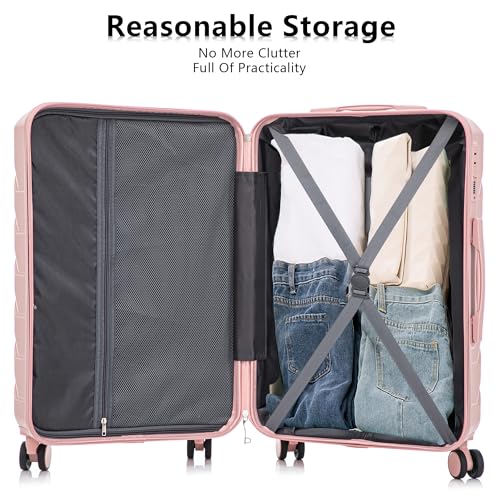 3-Piece ABS Hardshell Luggage Set – Lightweight, Tough & Scratch-Resistant