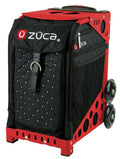 ZUCA Bag Mystic Insert & Red Frame w/Flashing Wheels