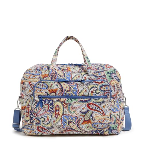 Cotton Grand Weekender Travel Bag, Harbor Paisley, One Size