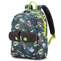 High Sierra Chiqui School Backpack with Tablet Sleeve + 2 Water Bottle Pockets, 18L, Dino Dig