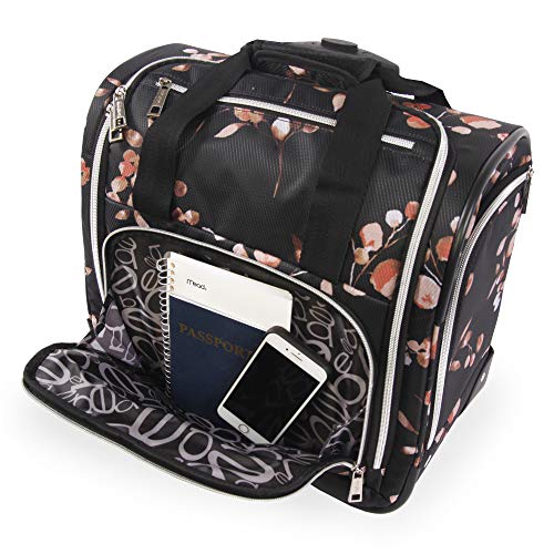 BEBE Valentina-wheeled Under The Seat Carry-on Bag Carry-On Luggage, Floral BRANCH