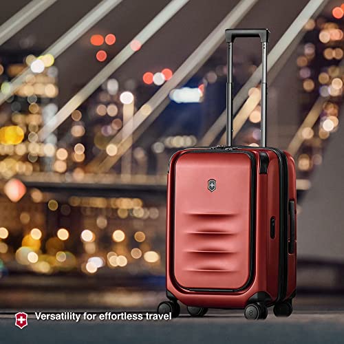 Victorinox Spectra 3.0 Expandable Large Case - Modern Hardside Luggage - Rolling Suitcase with Spinner Wheels - Holds Travel Accessories - 103 Liters, Red