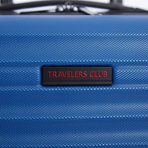 Travelers Club 6 Piece Orion Luggage and Travel Accessories Set, Blue