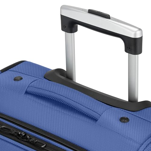 SWISSGEAR Sion Softside Expandable Spinner Luggage Durable Lightweight Travel Suitcase, Regatta, Carry-On