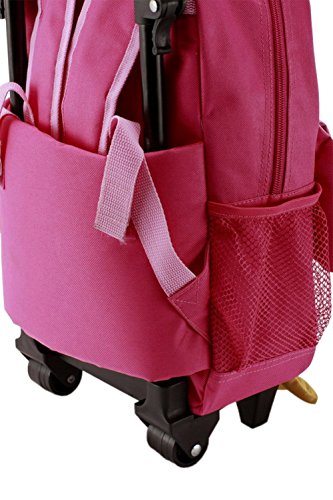yodo Zoo 3-Way Kids Suitcase Luggage or Toddler Rolling Backpack with wheels,Small Owl