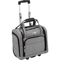 London Fog Sheffield 15" Softside, Under The Seat, Carry-On, 2-Wheeled Rolling Bag,