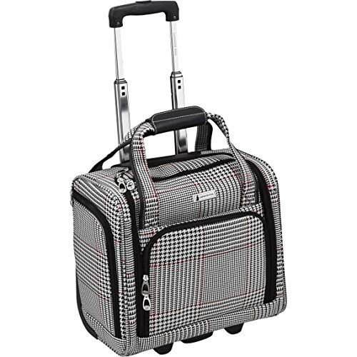 London Fog Sheffield 15" Softside, Under The Seat, Carry-On, 2-Wheeled Rolling Bag,