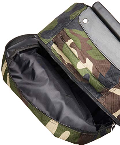 Rockland Double Handle 17" Rolling Backpack, Camo