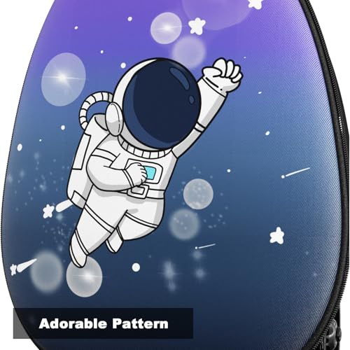 Baotree 2-in-1 Ride-On Scooter Suitcase, Scooter Luggage for Kids Ages 5-12, Foldable & Lightweight Carry with LED Light-Up Wheels