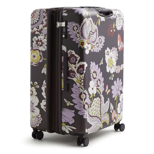 Vera Bradley Women's Hardside Luggage 3 Piece Luggage Set, Subtle Bouquet, One Size