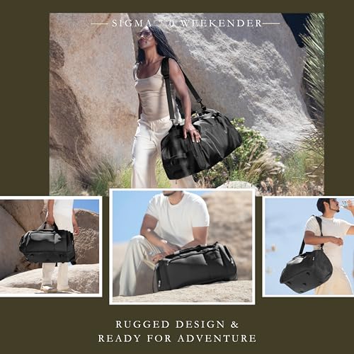 Skyway Luggage Sigma 7.0 Softside Weekender Duffel Bag Durable Carry-On, Lightweight Gear Bag with Shoulder Strap & Pockets, Ideal for Weekend Trips, Men and Women