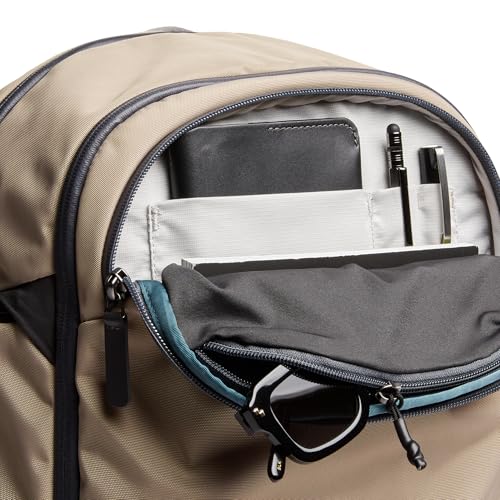 Bellroy Transit Workpack Pro (22L work bag/commuter backpack, fits 16” laptops; organization for travel and commutes)- Stone