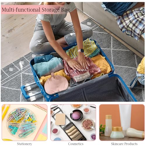 Travel Underwear Packing Cube for Women – Portable Luggage Organizer, Multi-Compartment Storage Bag for Clothes, Bras, and Accessories, Ideal for Suitcases and Carry-Ons